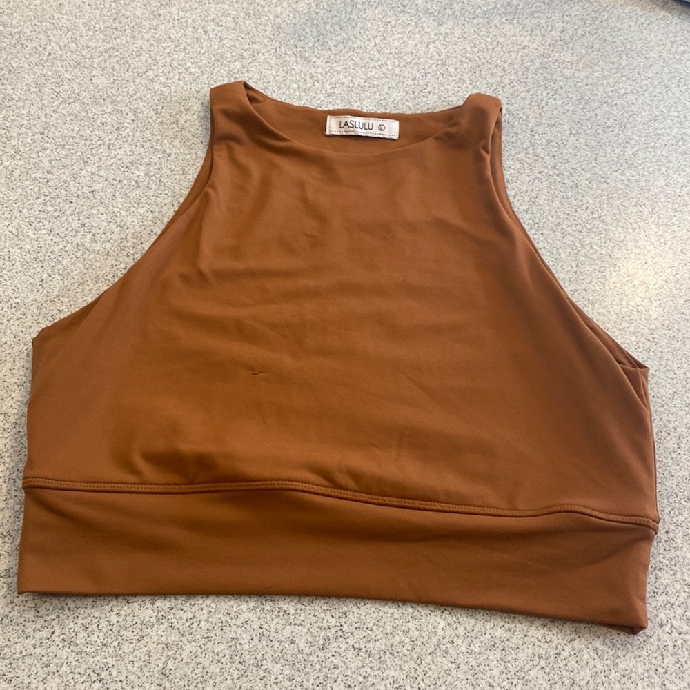 Laslulu workout crop top